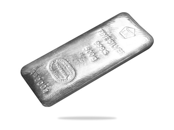 Perak batangan 500 gram